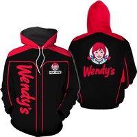 Personalized Wendy's Hoodie, Fast Food 3d Printed Hoodie
