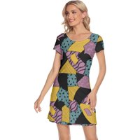 Nightmare Before Christmas Sally Costume Women's T-shirt Dress