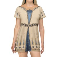 Queen Amaya T-shirt Dress, Wish 2023 Costume, Queen Of Rosas