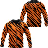 Bengal Tiger Stripes 3d Zip Hoodie