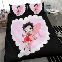 Betty Boopes Washable Cotton Matting Bed Three Piece Bedroom