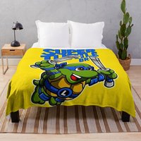 Super Turtle Bro Leonardo Tmnt Teenage Mutant Ninja Turtles Blanket
