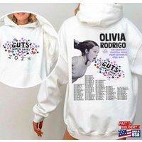 Rodrigo Guts 2024 World Tour Unisex Double Sided Hoodie