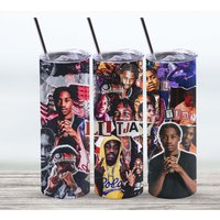 Lil Tjay Tumbler With Lid And Straw