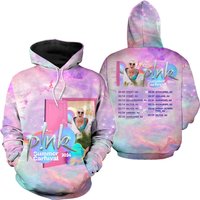 Pink Singer Summer 2024 Tour 3d Hoodie