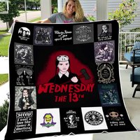 The Addams Family Movie Fleece Blanket