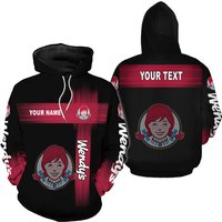 Personalized Wendy's Fast Food 3d Printed Hoodie