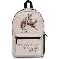 Nadine Sabe Lo Que Va A Pasar Maana Backpack | Bad Bunny Backpack