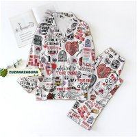 Horror Pajamas Set, Halloween Pajamas