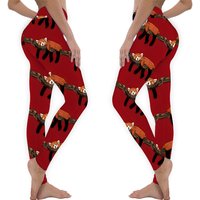 Red Panda Leggings
