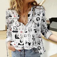 Audrey Hepburn Linen Shirt