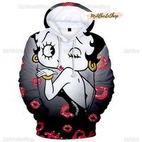Betty Boop 3d Hoodie For St. Patrick's Day