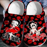 Betty Boop Funny Clogs