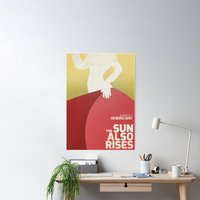 Ernest Hemingway, The Sun Also Rises, Book Cover Poster