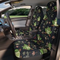Cottagecore Frog Car Seat Covers