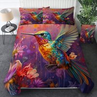 Hummingbird Duvet Cover Bedding Set