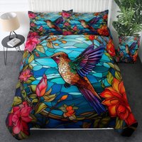 Hummingbird Duvet Cover Bedding Set
