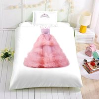 Princess Dress Bedding Set Quilt Duvet Cover