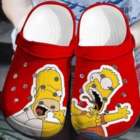 The Simpsons Clogs, Cartoon Slippers, Cartoon Clogs Shoes