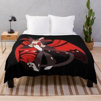 Husk Hotel Blanket, Hazbin Hotel Fan Gift
