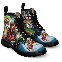 Scooby And The Gang Through The Years Canvas Boots