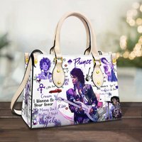 Prince Music Women Leather Handbag