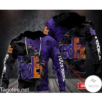 Personalized Fedex Custom Full Print 3d Hoodie