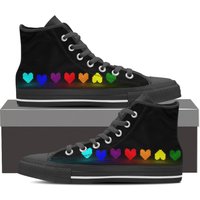 Undertale Shoes, High Top Sneakers