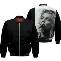 Marilyn Monroe Inspired Women's Bomber Jacket