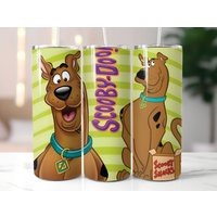 Scooby 20 Oz Tumbler 20oz Tumbler With Lid And Straw