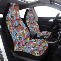 African Vacationer Betty Boop Car Seat Covers, Black Betty Boop Car Accessories