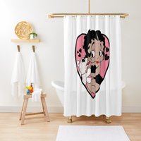 Betty Boop Puppy Love Shower Curtain