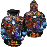 Fnaf Five Nights At Freddy's Hoodie