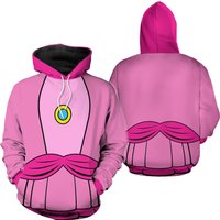 Peach Princess Cosplay Hoodie