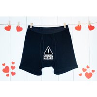 Choking Hazard Boxer Briefs For Him, Gift For Him