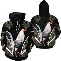 Lover Rooster 3d All Over Print Pullover Hoodie