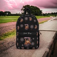 Black Uppies - Jumping Spider Backpack