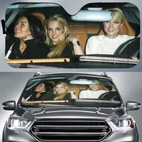 Paris Britney Lindsay Heat Car Sun Shade Iconic Car Accessories 2000s