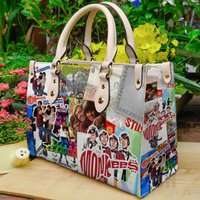 The Monkees Premium Leather Bag,the Monkees Lover's Leather Handbag