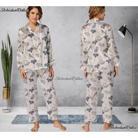 Vintage Birds Pajama Set