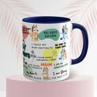 Blueydad Mom Mug, Blueydad Mum Era Chilli Heeler Cup