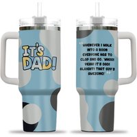Blueydad Dad 40oz Tumbler