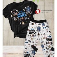 Doctor Who Graphic Shirt Pajama Set