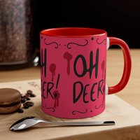 Oh Deer Mug - Hazbin Hotel Inspired Coffee Mug