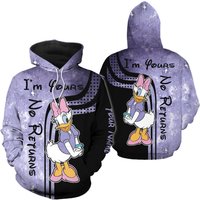 Custom Couple Donald And Daisy Hoodie