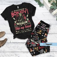 Bon Jovi Pajama Pants Set