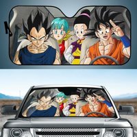 Dragon Ball Car Sun Shade, Anime Car Accessories