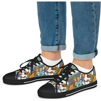 Scooby Dooby Doo Mystery Machine Gang Cartoon Sneakers