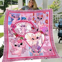Personalized Angel Fleece Blanket