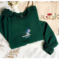 Piplup Embroidered Shirt, Piplup Embroidered Sweatshirt